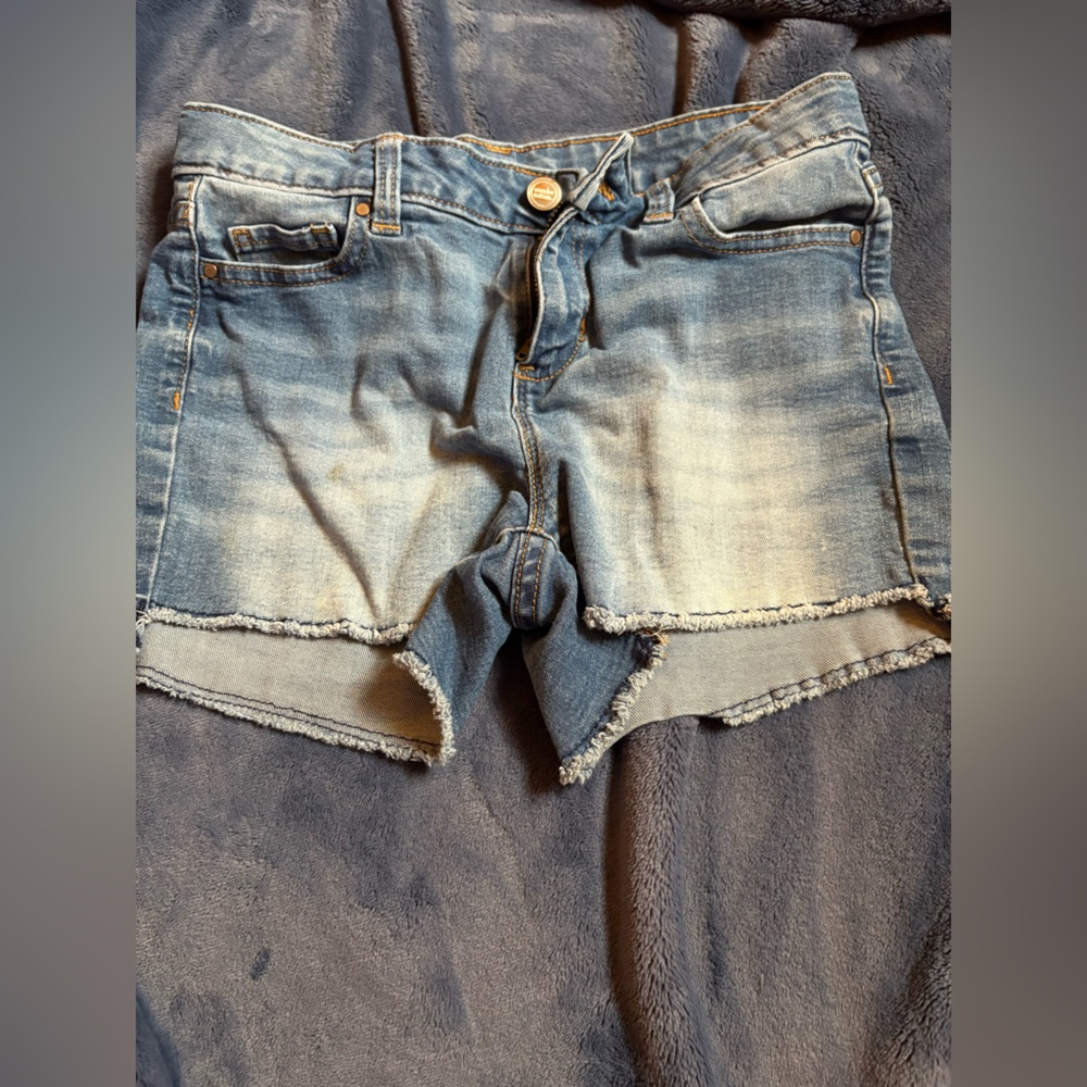 Wonder Nation Light Blue Denim Shorts Casual Fit